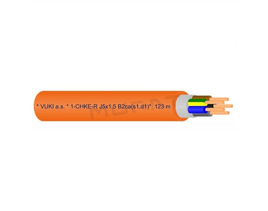 Kábel 1-CHKE-R-J 5x1,5 mm2 B2ca,s1,d1,a1