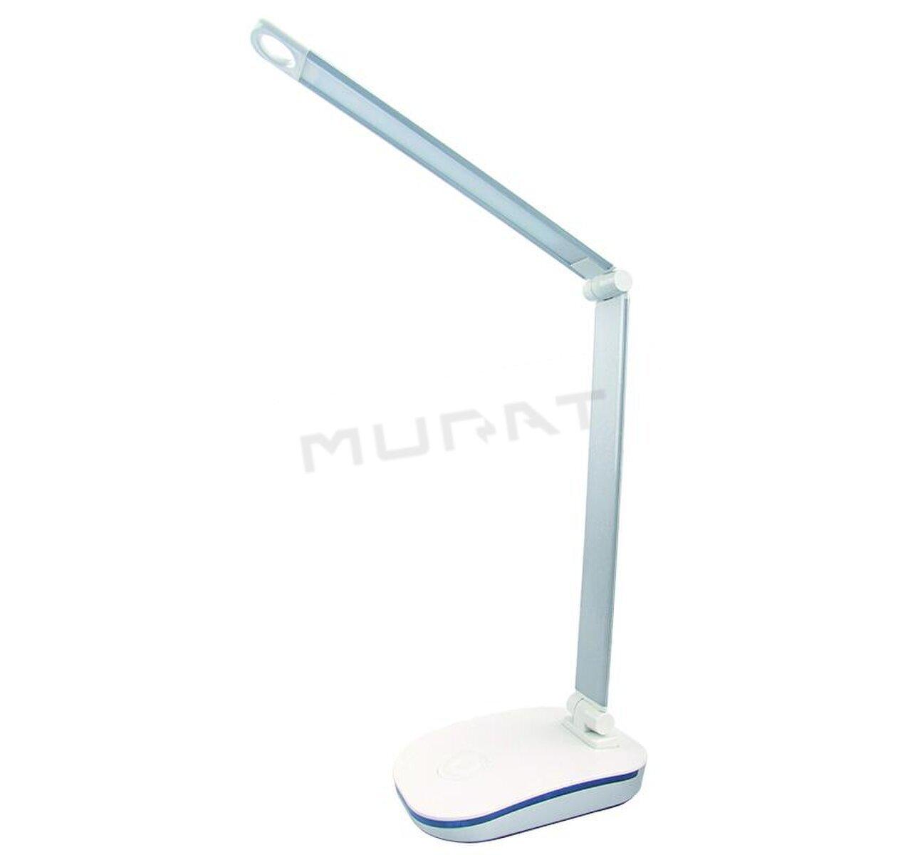 Svietidlo stolové LED lampa HAZEL 5W stmievateľná + USB DL1201/W