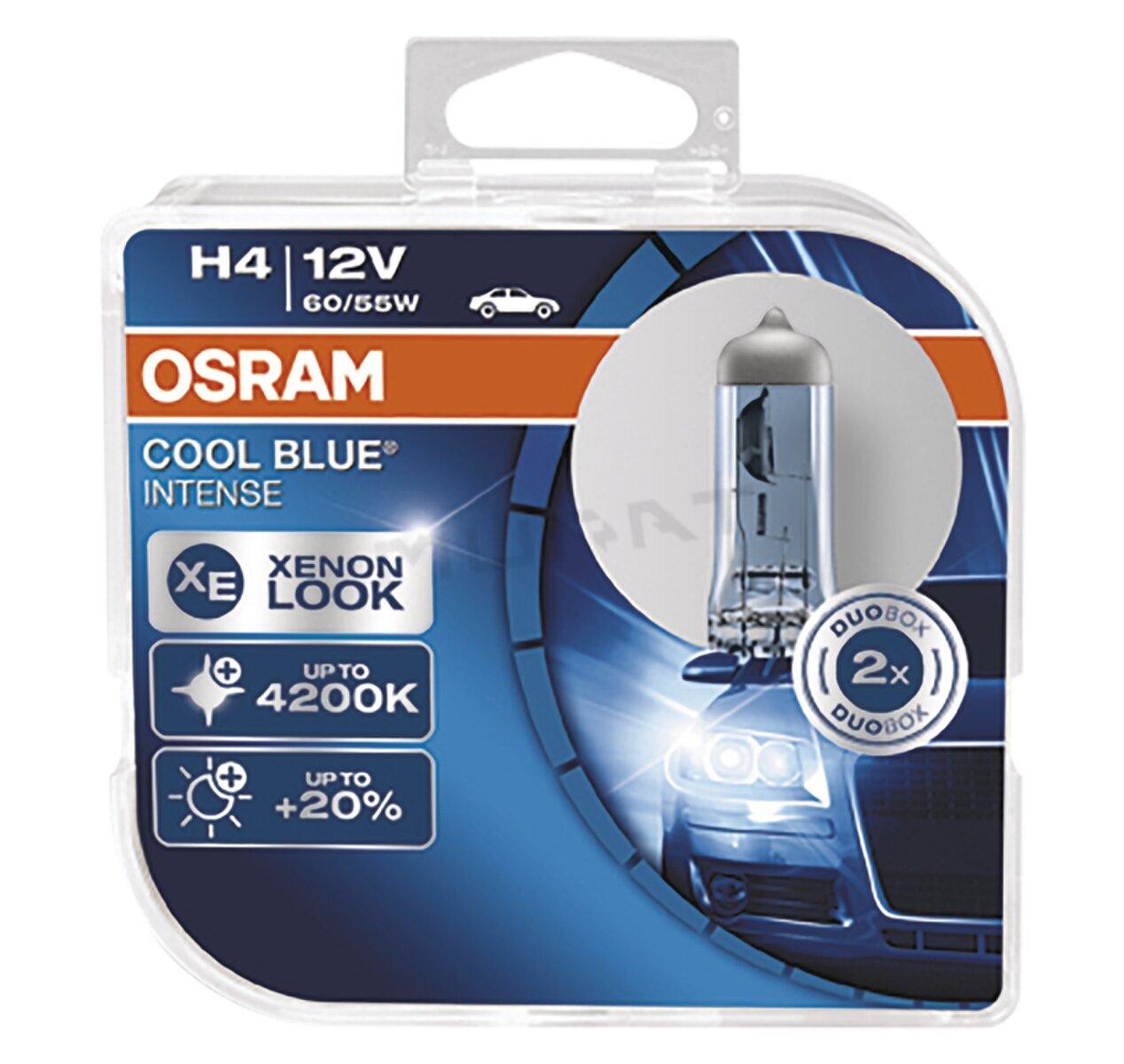 Autožiarovka OSRAM H4 60/55W 12V 64193 HCB COOL BLUE C2607.5