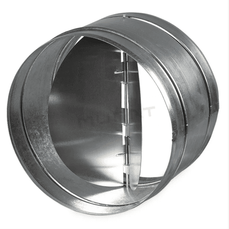Ventilator-Vents d=125 spojka so spätnou klapkou kov KOM 125