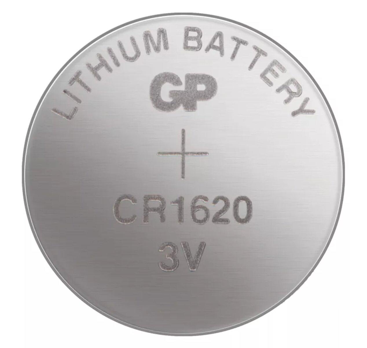 Batéria CR 1620 3V/75mAh GP B1570                                               