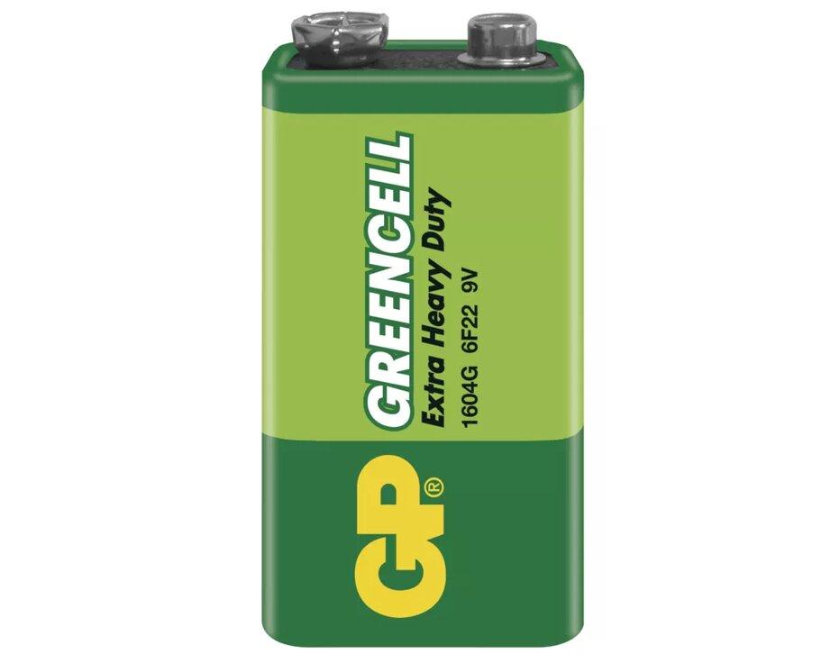 Batéria  9V zinko-chloridová Greencel 1604G GP BLISTER  B1251                   