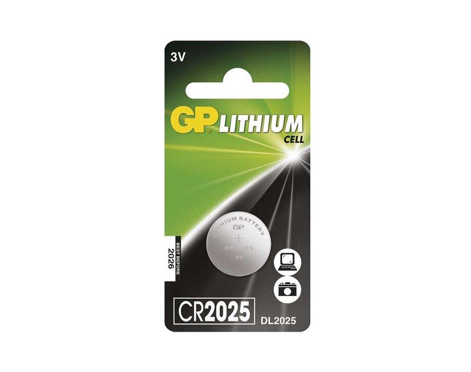 Batéria CR 2025 3V/170mAh GP obj.č. B1525                                       