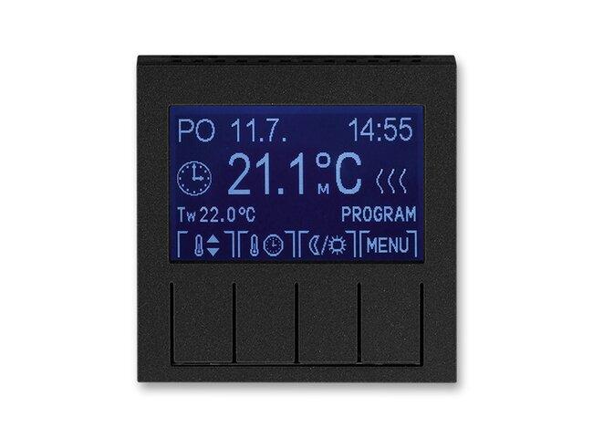 Levit termostat digitálny ovládacia jednotka onyx/dymová čierna 3292H-A10301 63 