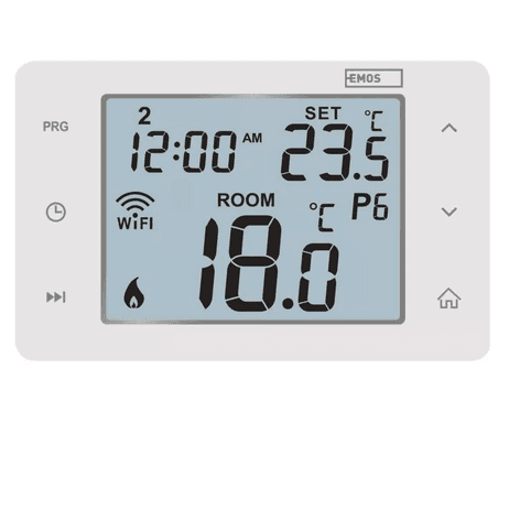 Termostat izbový bezdrôtový programovateľný GoSmart s wifi P56201 biely         