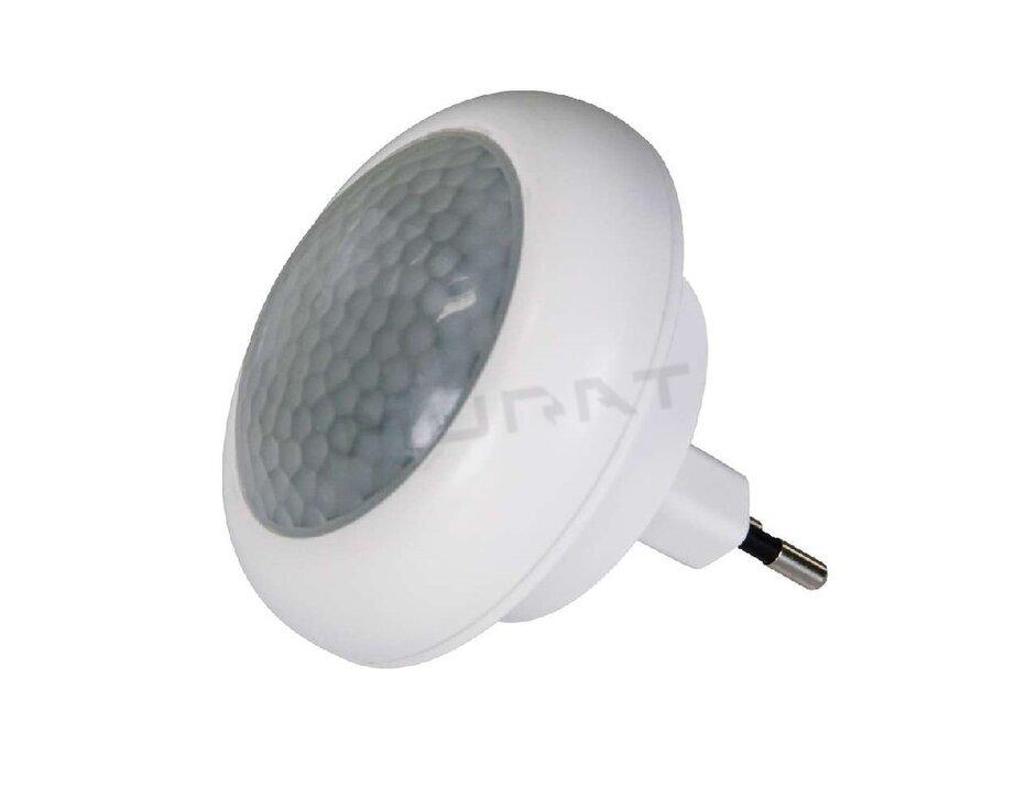 Svietidlo LED nočné s pohybovým čidlom do zásuvky P3304  8 PIR 230V LX-LD-108P