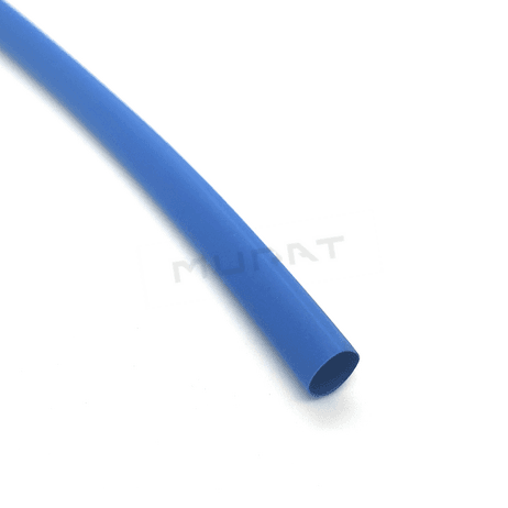 Bužírka zmršťovacia  6,4- 3,2 (1/4") modrá SB M