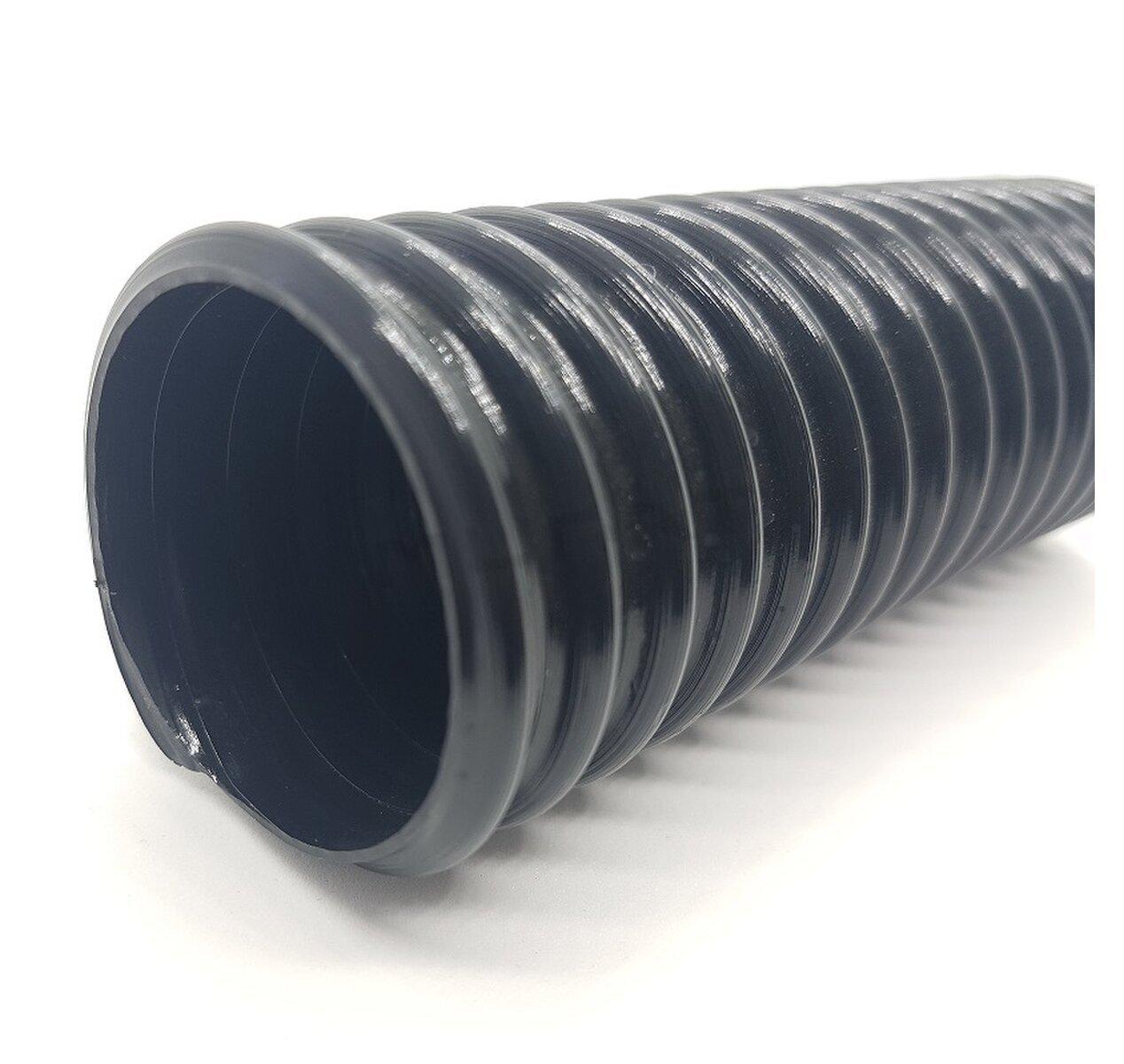 Chránička ohybná SPIRAFLEX S130/045 čierna PVC (bal.25m)