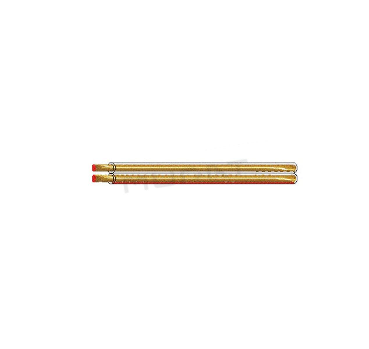 Kábel SCY 2x0,25 mm2 (0,20S/0,6) červeno-čierny