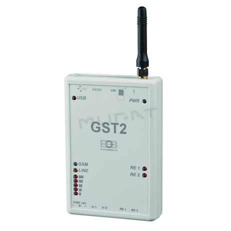 EBO- GST2 Univerzálny GSM modul 2xvstup a 2xvýstup  Elektrobock