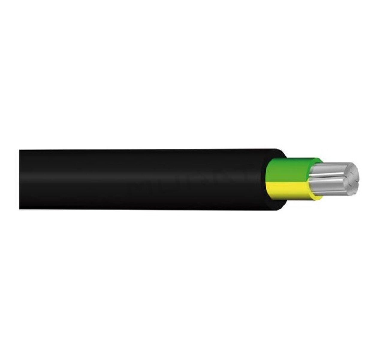 Kábel 1-AYY 1x25 mm2 žlto-zelený silový