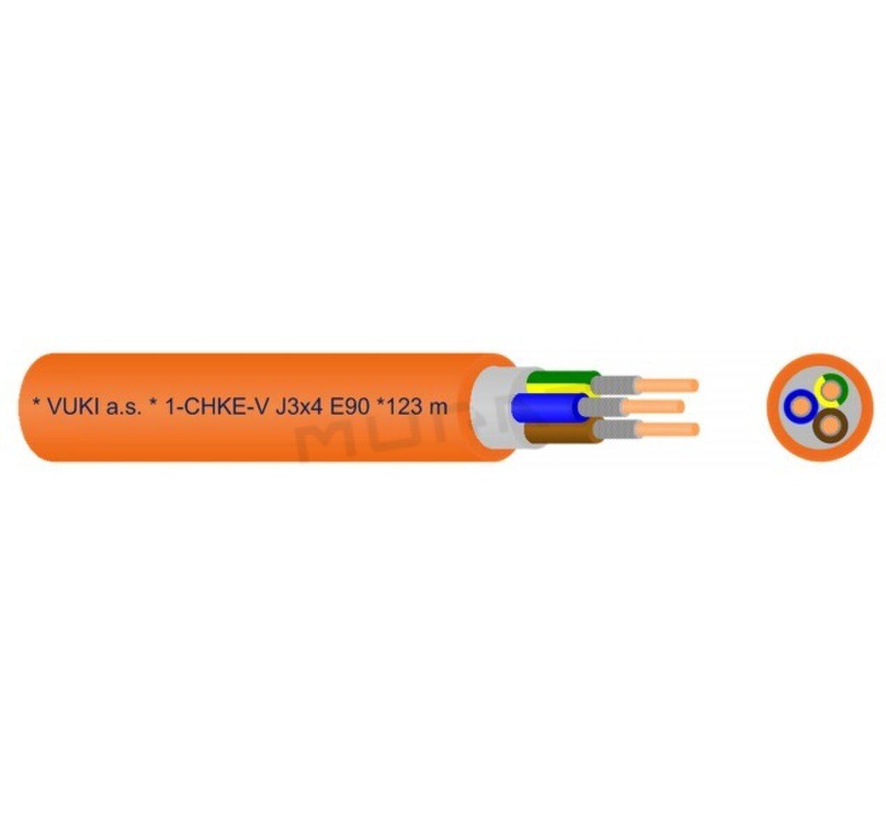 Kábel 1-CHKE-V-O 5x4 mm2 E60