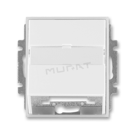 Element-kryt datovej zásuvky 5014E-A00100 01 biela/ľadová biela