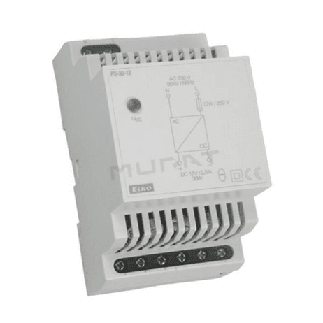 Zdroj napájací PS-30-R regul. 230V/AC výstup. 12-24VDC