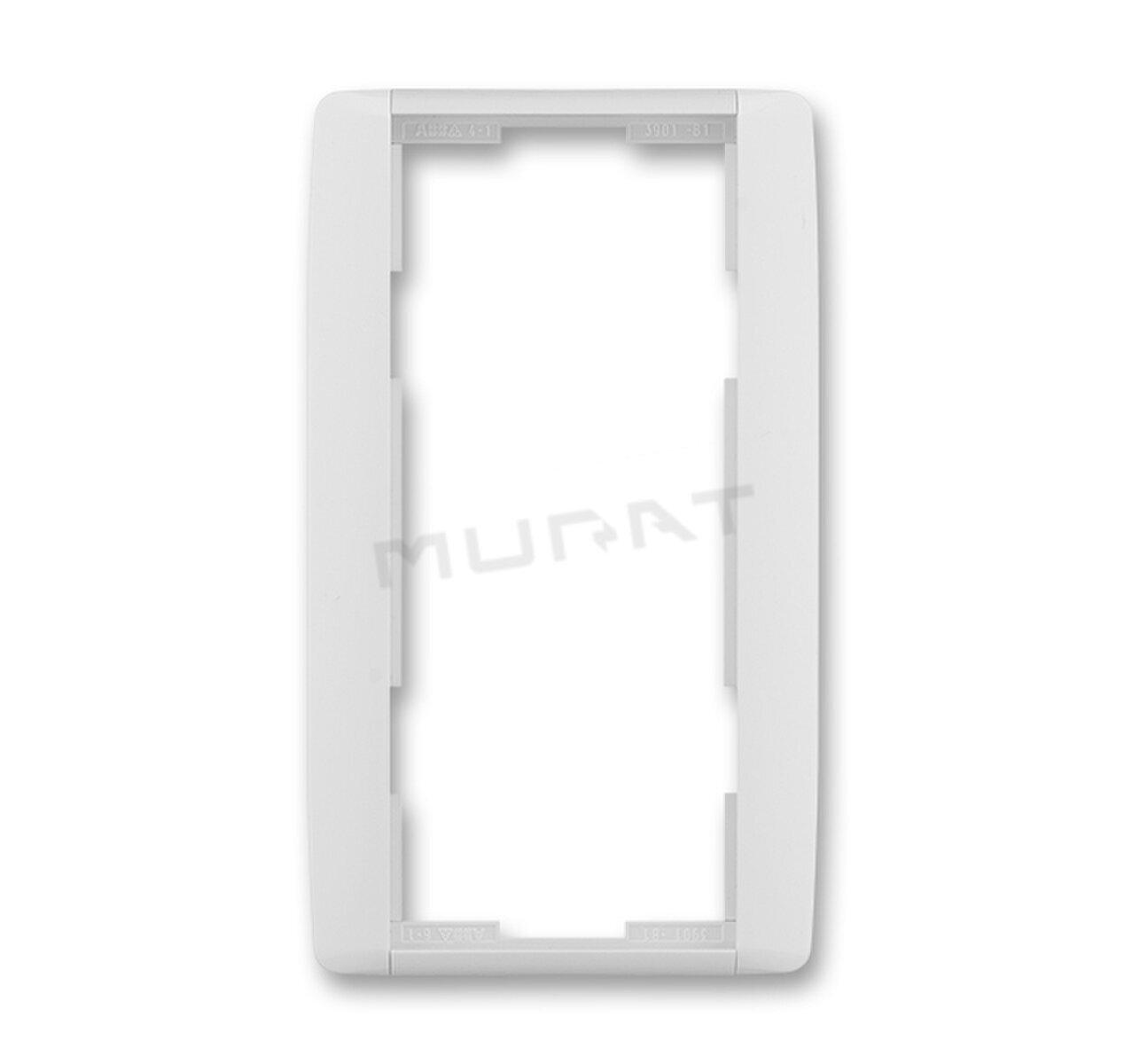 Element-rámček-2 zvislý 3901E-A00121 01 biela/ľadová biela