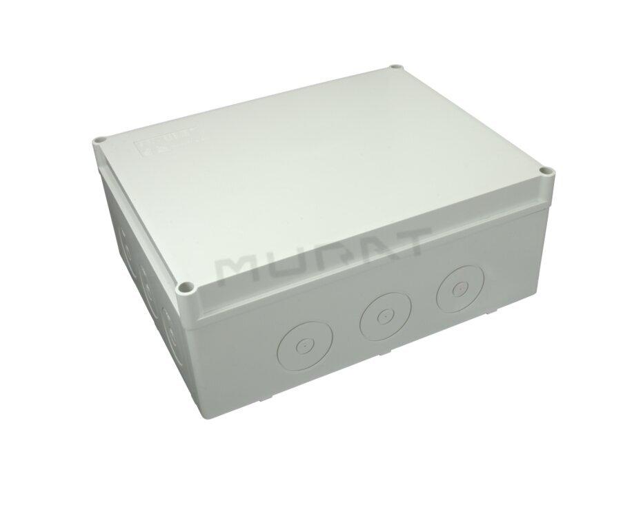 Krabica 300x120x220 IP66 S-BOX 626 SK s predznačenými otvormi