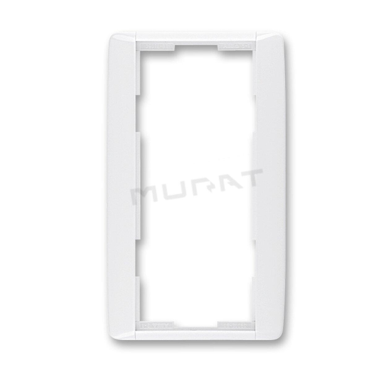 Element-rámček-2 zvislý 3901E-A00121 03 biela/biela