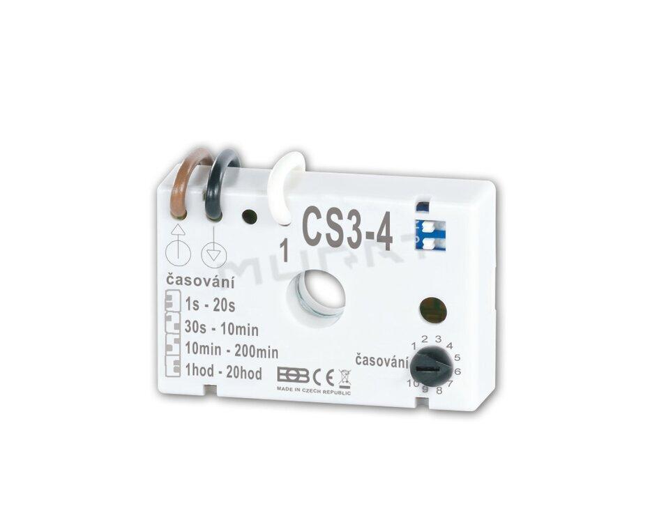 EBO- CS3-4 časové relé pod vypínač bez N vodiča  Elektrobock