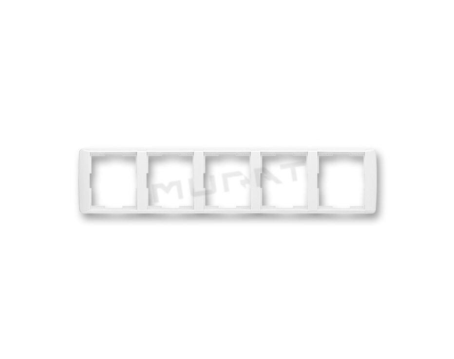Element-rámček-5 vodorovný 3901E-A00150 03 biela/biela