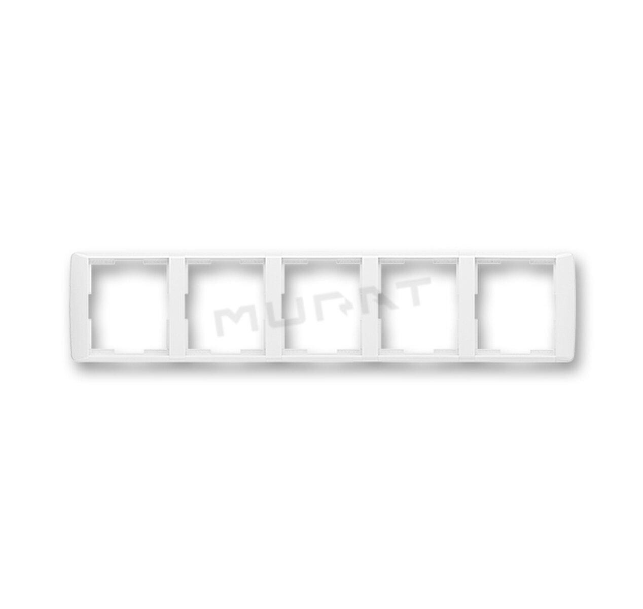 Element-rámček-5 vodorovný 3901E-A00150 03 biela/biela