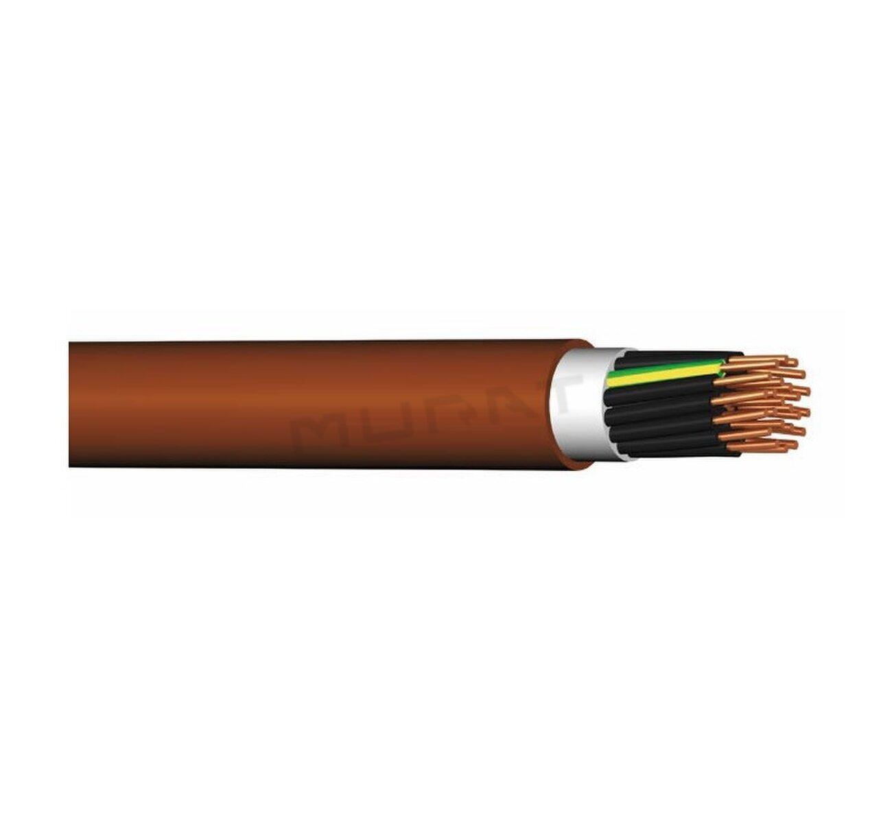 Kábel PRAFlaDur-O 2x1,5 mm2 RE PH120-R, PS15-PS60, B2cas1d1a1 silový