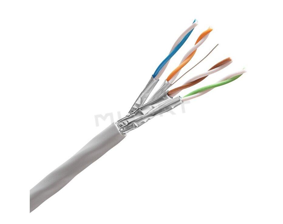 LAN kábel, Cat. 6A, STP,  4x2xAWG23, 550 MHz, drôt, LSOH, Eca  (KELine)
