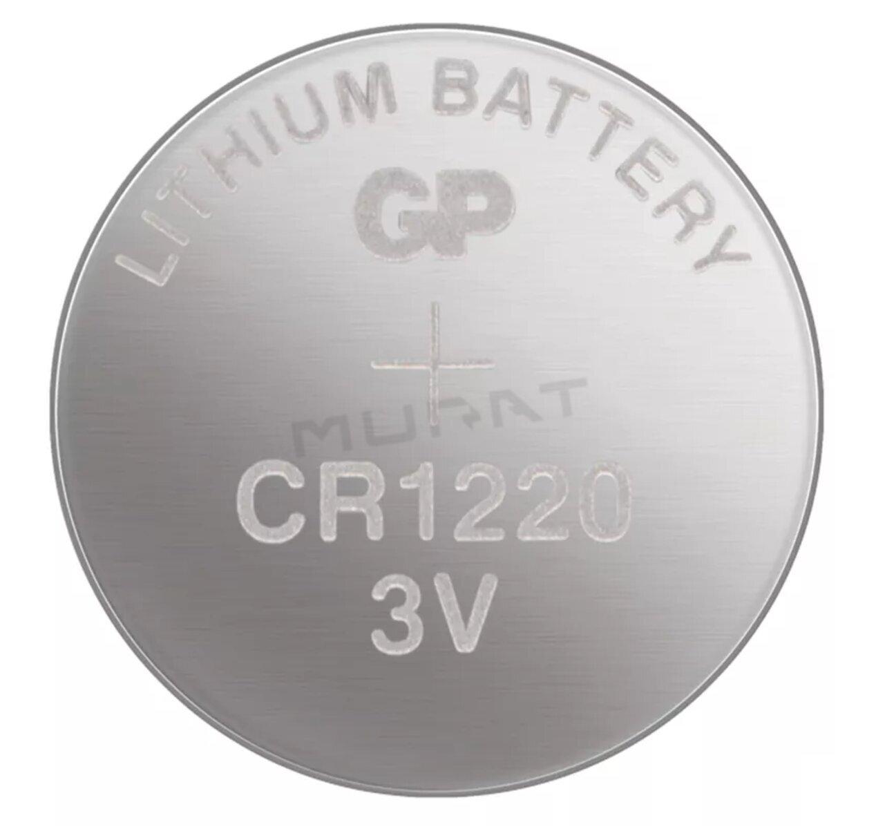 Batéria lítiová gombíková CR1220 B1520  GP