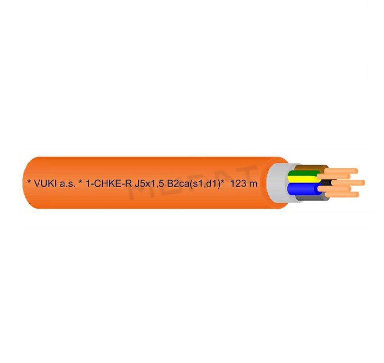 Kábel 1-CHKE-R-J 3x1,5 mm2 B2ca,s1,d1,a1