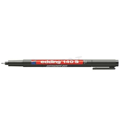 Pero popisovacie EDDING 140 S čierne 0,3mm kovový hrot