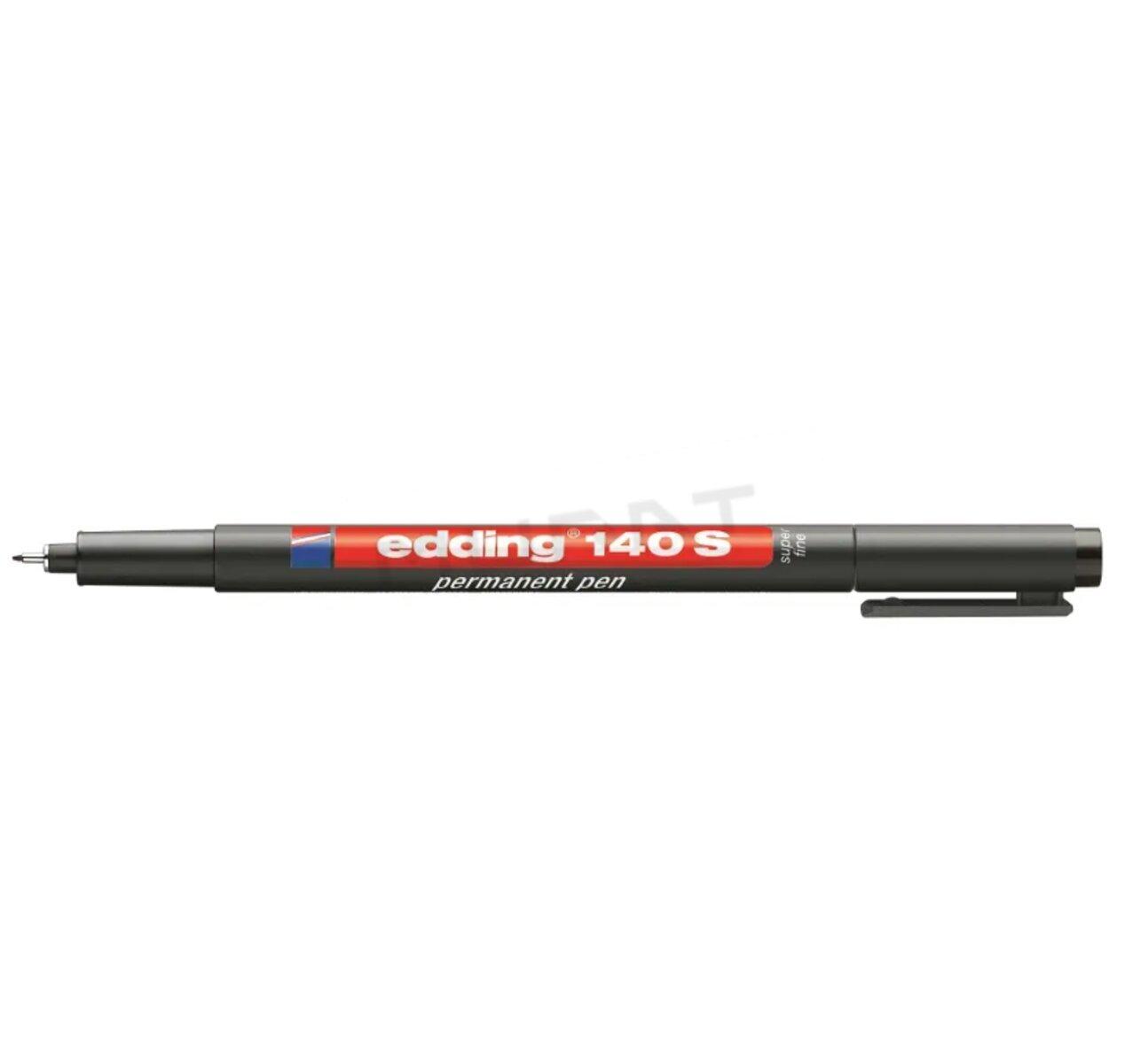 Pero popisovacie EDDING 140 S čierne 0,3mm kovový hrot