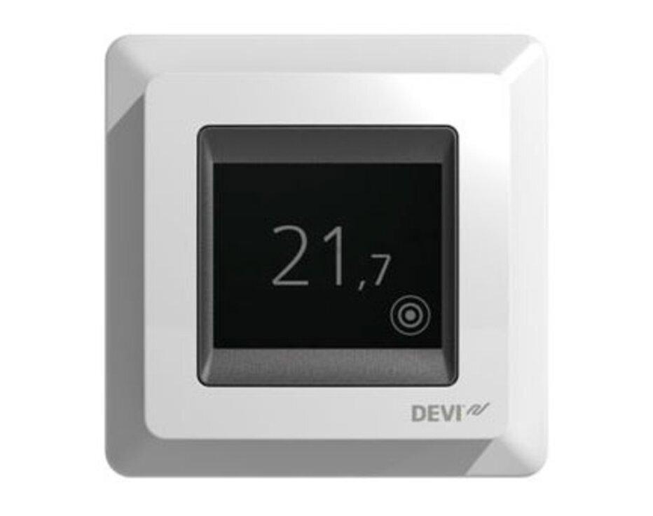 Termostat Devireg Touch - pure white 140F1064