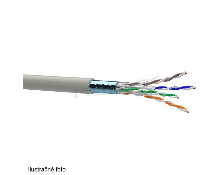 LAN kábel, Cat. 6, F/UTP, 4x2x0,57, drôt, 250MHz, LSOH, fial., 7932024 (OK-NET)