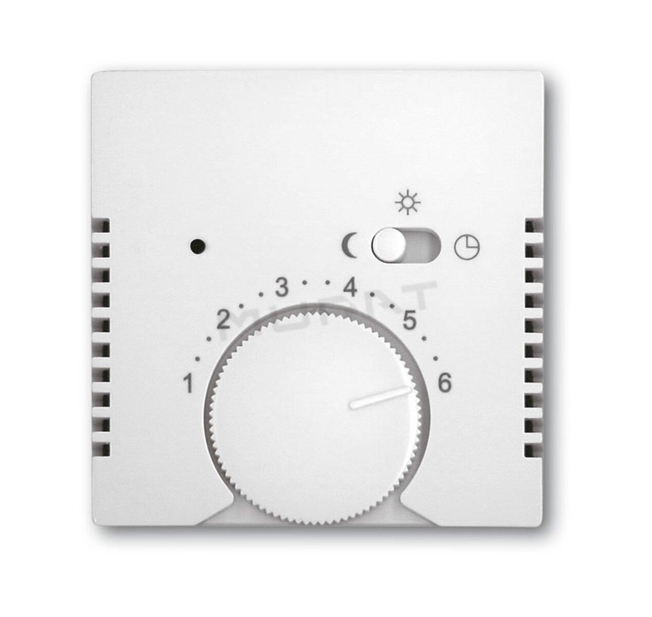 Basic55- kryt termostatu s otočným ovládanim 2CKA001710A3867 biela