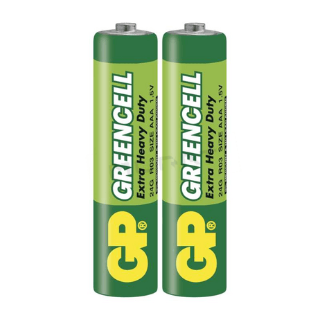 Batéria R03 1,5V GP GREENCELL B1210 2ks