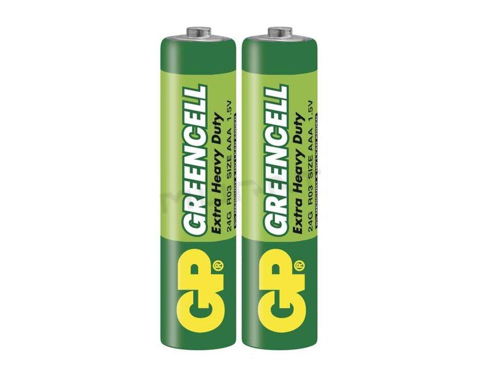 Batéria R03 1,5V GP GREENCELL B1210 2ks