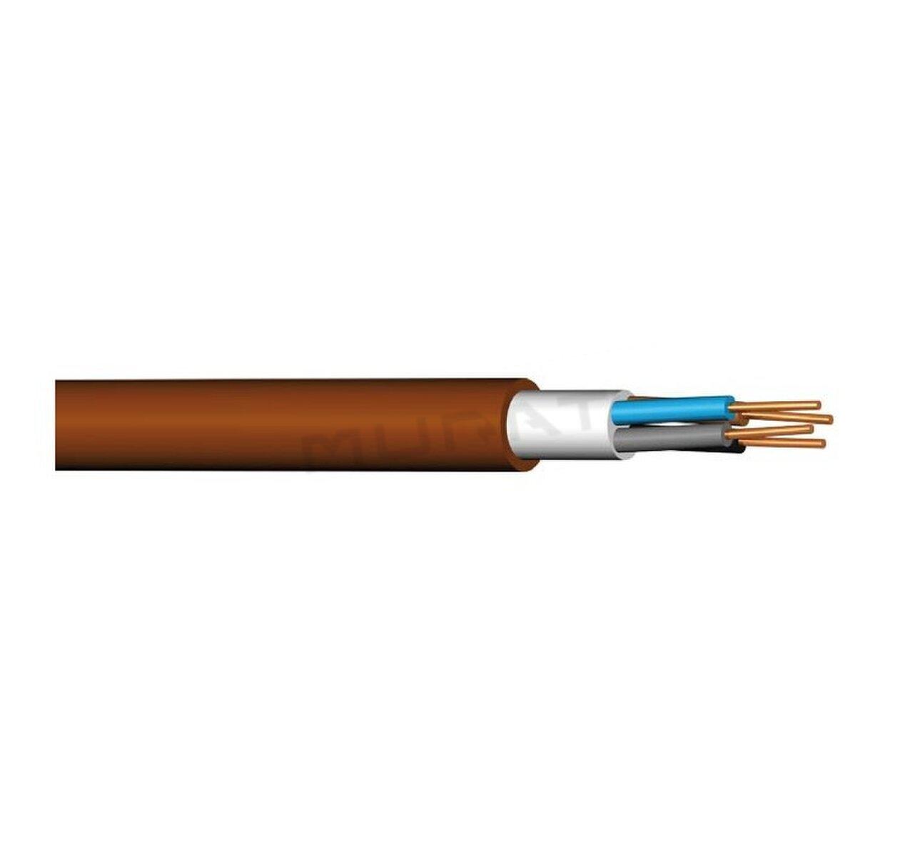 Kábel PRAFlaDur-O 4x2,5 mm2 RE PH120-R, PS15-PS60, B2cas1d1a1 silový