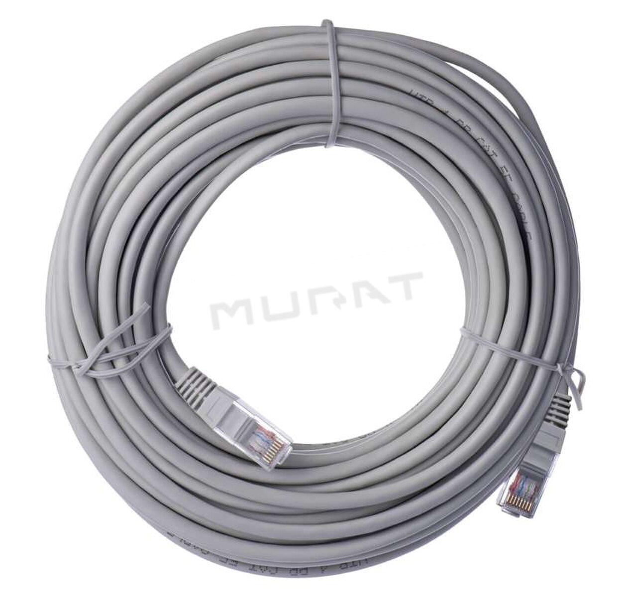 PATCH kábel UTP 5E, 15m sivý S9127