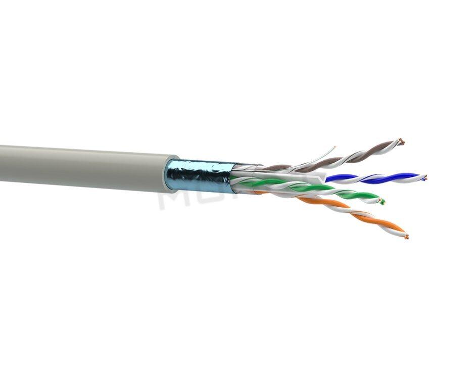 LAN kábel, Cat. 6, F/UTP, 4x2x0,54, drôt, 250MHz, LSOH, fial., 7932025 (OK-NET)