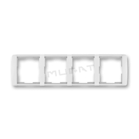 Element-rámček-4 vodorovný 3901E-A00140 01 biela/ľadová biela