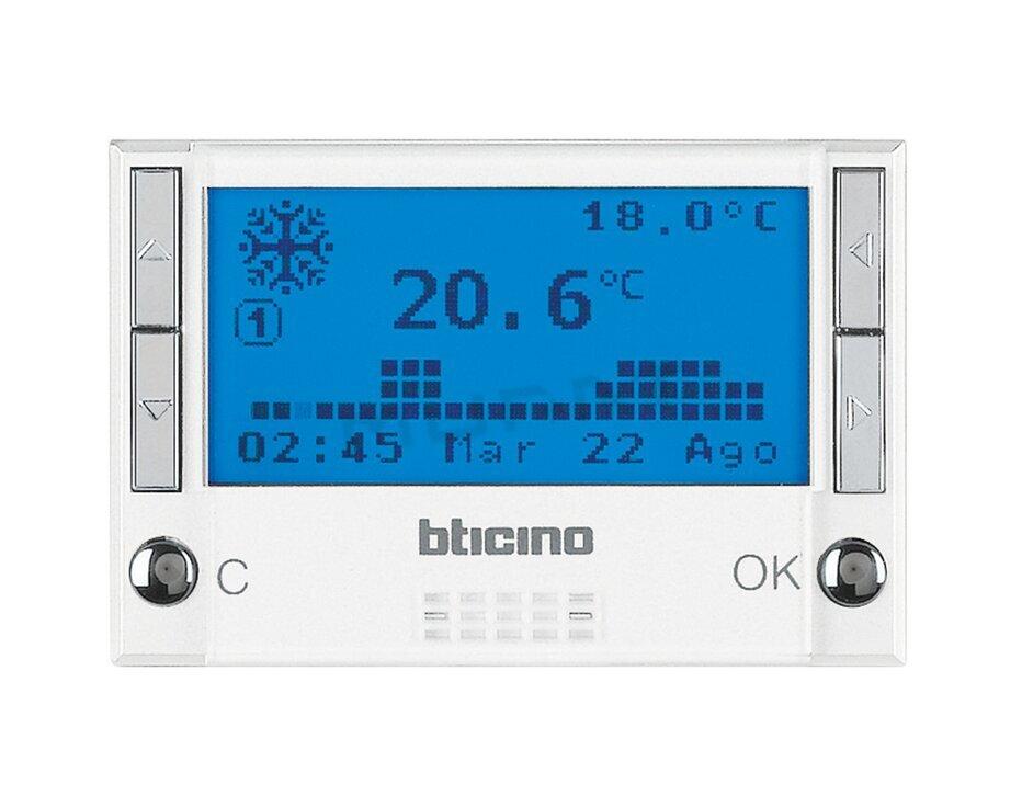 Axolute- termostat digitálny 1a 3M biely HD4451