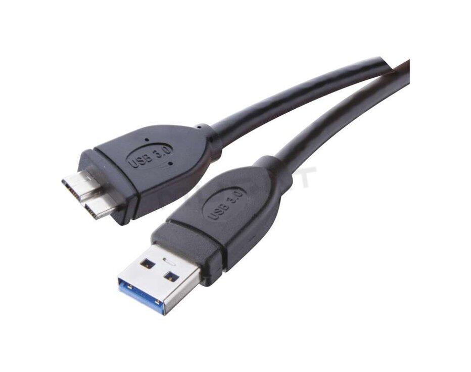 Kábel USB 3.0  1,0m A vidlica - micro B vidlica SD7801 !!! Ukončená výroba