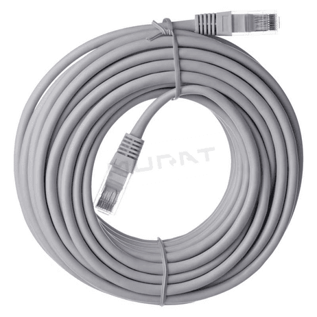 PATCH kábel UTP 5E, 10m sivý S9126