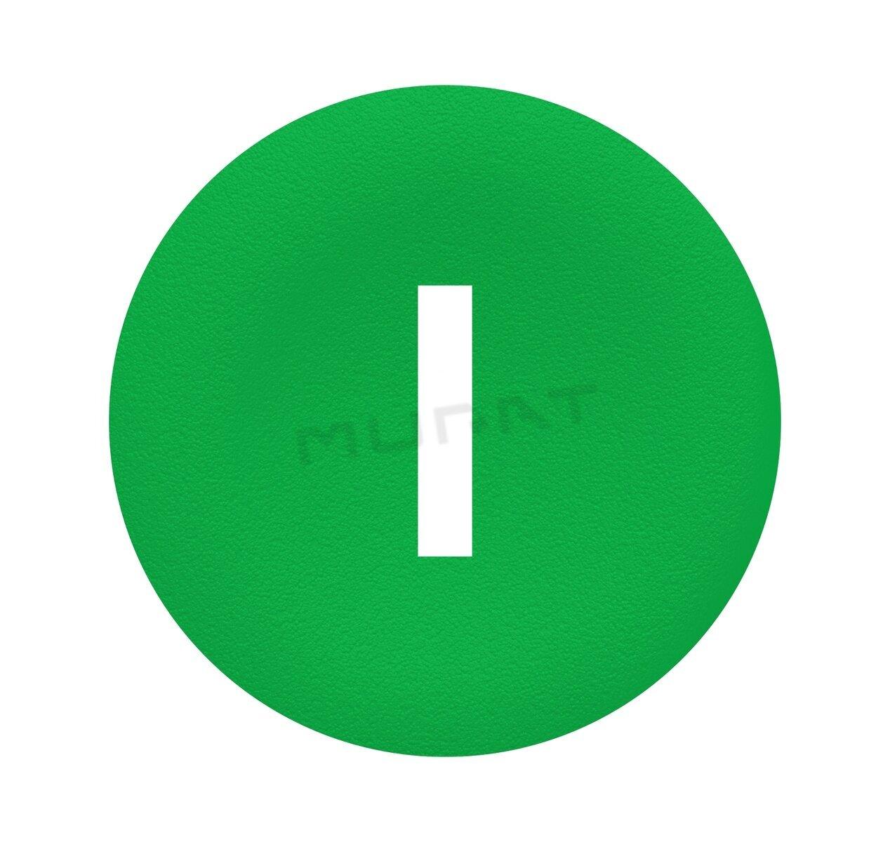 Harmony-hmatník ZBA331 so symbolom I zeleno/biely