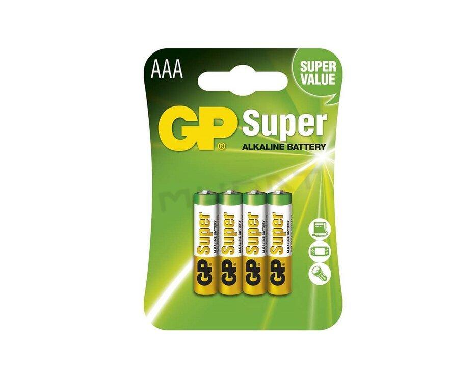 Bateria LR03 1,5V GP B1311  Super alkalická blister 4ks