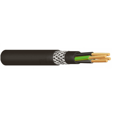 Kábel YSLYCY-JZ 4x0,75 mm2