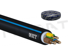 Kábel CYKY-J 3x1,5 mm2 Instal plus v kruhoch 100m (s modrým pruhom) silový