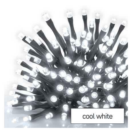 Svietidlo LED VIANOČNÉ- reťaz spojovacia Standard D1AC02 5m, studená biela