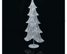 Svietidlo LED VIANOČNÉ- DCTC01 stromček 3D 90cm vnútorný studená biela, časovač