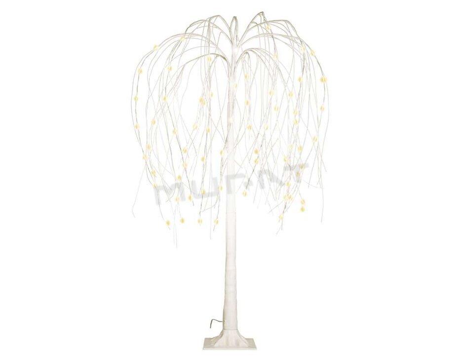 Svietidlo LED VIANOČNÉ- DCTW13 strom svietiaci biely 120cm teplá biela vnút/von