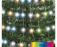 Svietidlo LED VIANOČNÉ- D5AA03 stromček 1,8m s ovládačom vnútorný RGB časovač